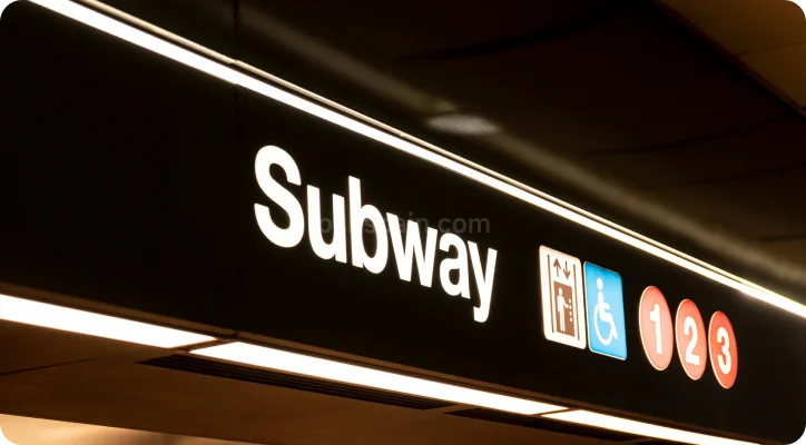 Señalización comercial