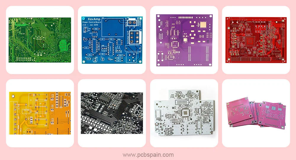 color de PCB